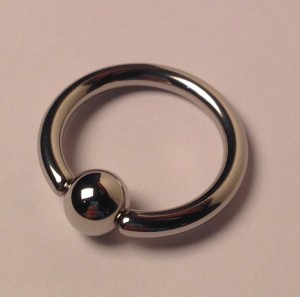 Surgical steel ring